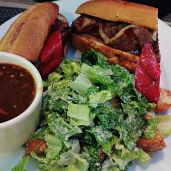Rosa's Tavern - Nailed It! Steak sandwich - Salad Near Me - East Providence, Rhode Island Rosa's Tavern - Nailed It! Steak sandwich - Salad Near Me - East Providence, Rhode Island