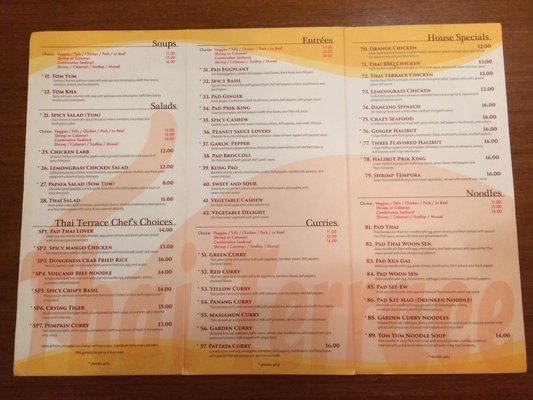 Menu photo 2 Thai Terrace Vancouver, WA Menu photo 2 Thai Terrace Vancouver, WA