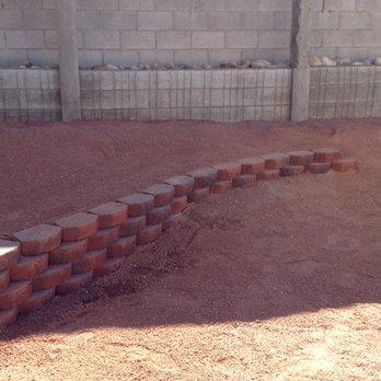 Ready Landscape And Sprinkler - Incorrectly built Windsor retaining wall - Irrigation Near Me - Las Vegas, Nevada Ready Landscape And Sprinkler - Incorrectly built Windsor retaining wall - Irrigation Near Me - Las Vegas, Nevada