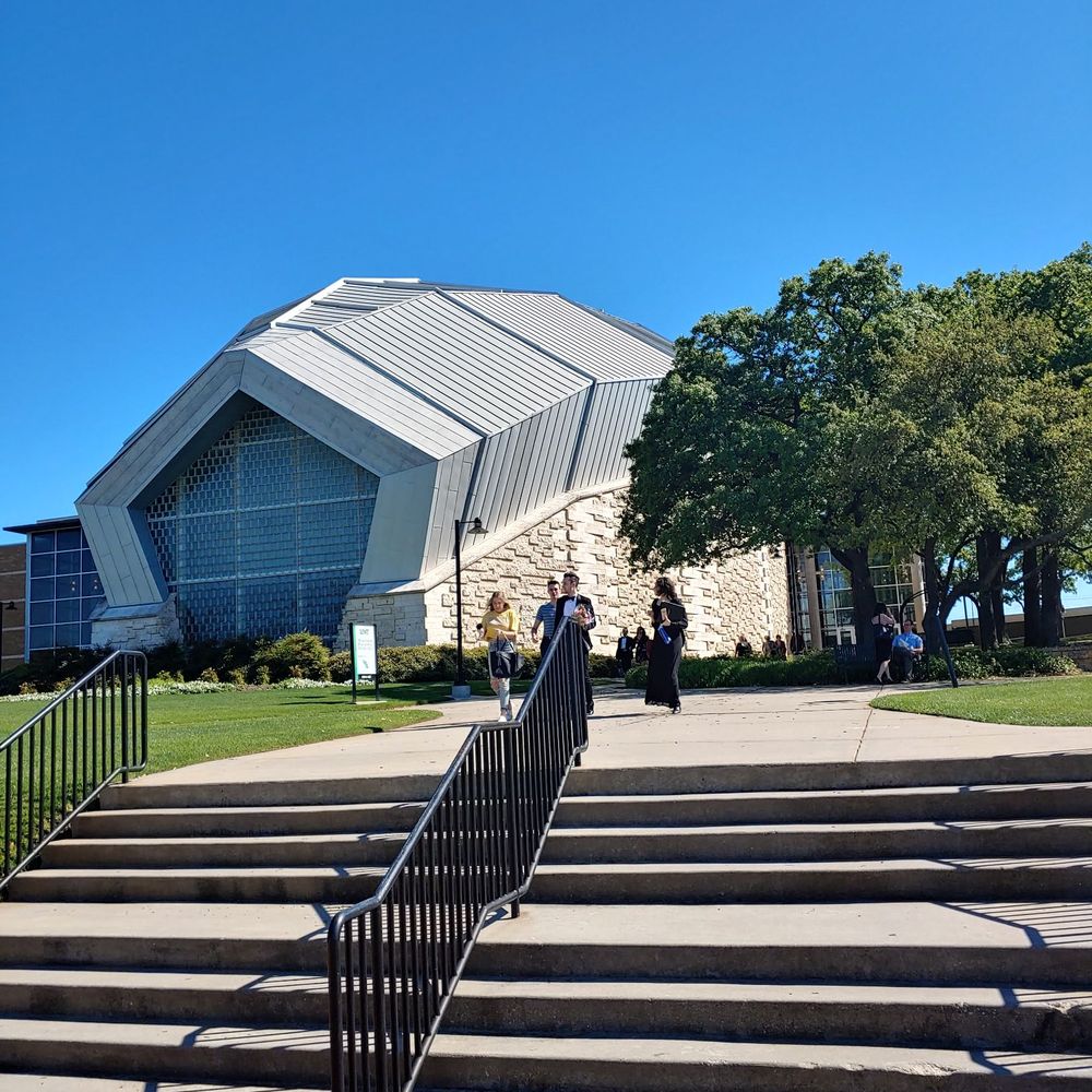 Murchison Performing Arts Center - steps leading up to the building - Performing Arts Near Me - Denton, Texas Murchison Performing Arts Center - steps leading up to the building - Performing Arts Near Me - Denton, Texas