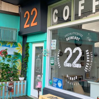 22Kailua - Look for the "22".  Doesn't look like a sushi restaurant from the outside. - Breakfast & Brunch Near Me - Kailua, Hawaii