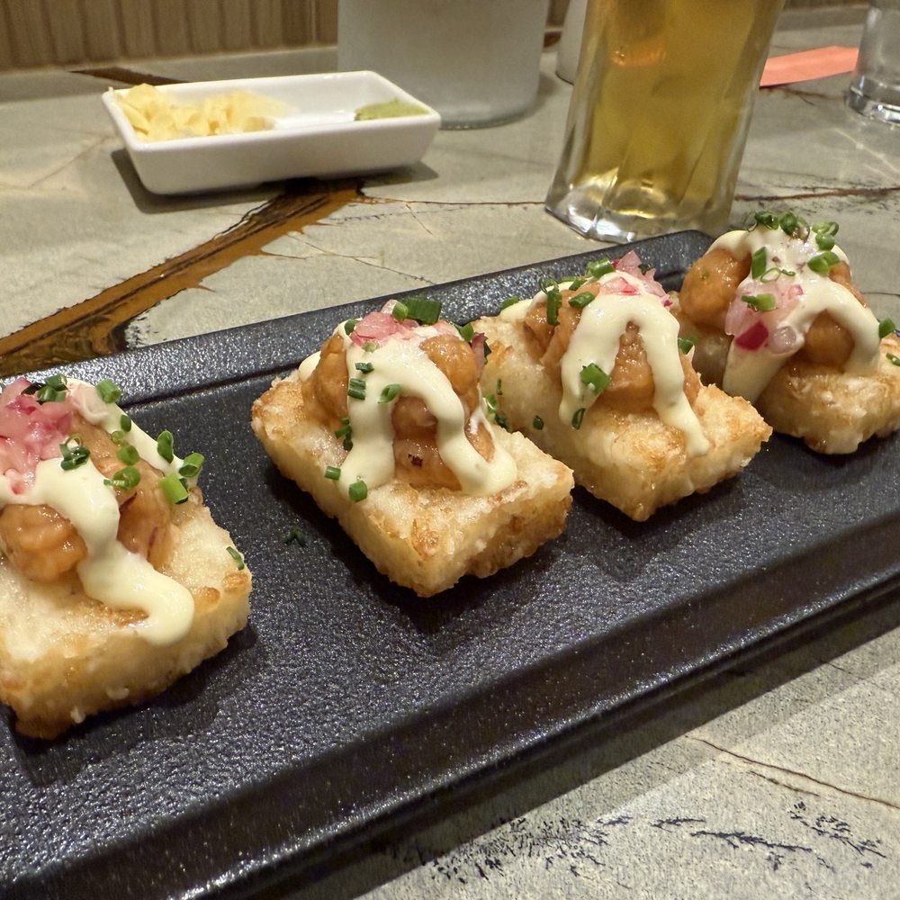 DASHI - Salmon Crispy Rice - Japanese Near Me - San Diego, California DASHI - Salmon Crispy Rice - Japanese Near Me - San Diego, California