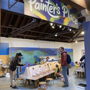 Bay Area Discovery Museum - interior painting play spot - Children's Museums Near Me - Sausalito, California