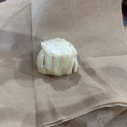Found in my salad. Found in my salad.