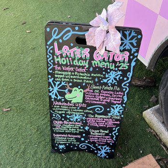 Later Gator Coffee - Seasonal Menu. - Coffee & Tea Near Me - Austin, Texas