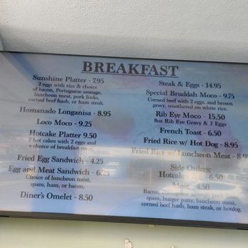 Upscale Hawaii - Breakfast menu - Diners Near Me - Honolulu, Hawaii Upscale Hawaii - Breakfast menu - Diners Near Me - Honolulu, Hawaii