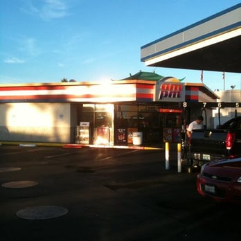 ampm - a red car at a gas station - Convenience Stores Near Me - Las Vegas, Nevada