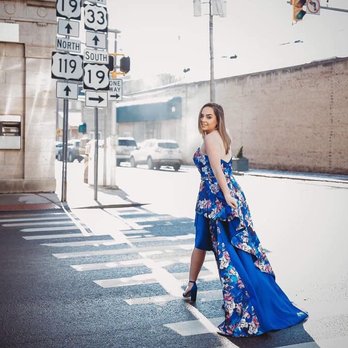 princess polly baby blue dress Hailey Bieber's Style Evolution Through the Years [PHOTOS]