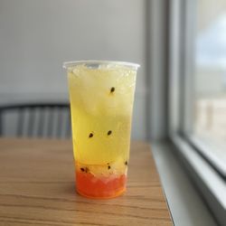 Passion fruit sparkling water