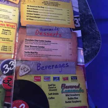 Bubba's 33 - Menu 4 - American Near Me - San Antonio, Texas