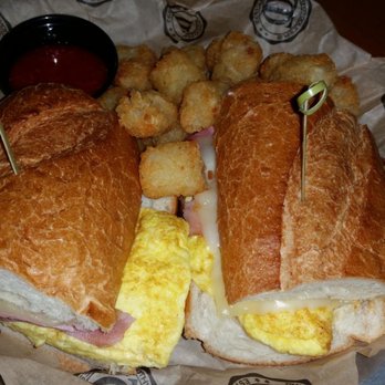 Timothy O'Toole's Pub - Cuban Breakfast Sandwich, it's okay. - Sports Bars Near Me - Chicago, Illinois