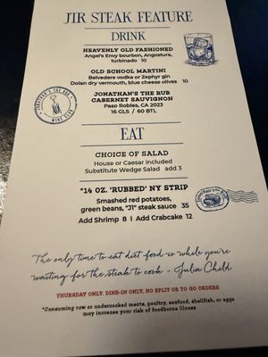 Menu photo 1 Jonathan’s The Rub East End Houston, TX Menu photo 1 Jonathan’s The Rub East End Houston, TX