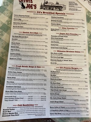 Menu photo 6 Coyote Joes Willamina, OR Menu photo 6 Coyote Joes Willamina, OR