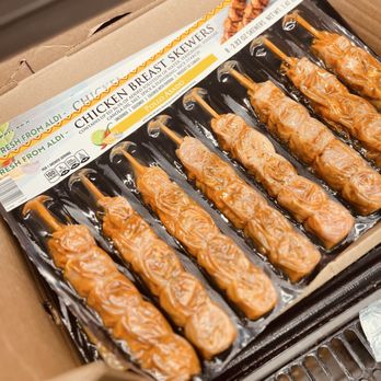 ALDI - Skewers perfect for entertaining and football parties - Grocery Near Me - Willoughby Hills, Ohio ALDI - Skewers perfect for entertaining and football parties - Grocery Near Me - Willoughby Hills, Ohio