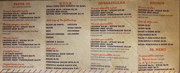 Menu photo 3 Dia De Los Burritos Pitman, NJ
