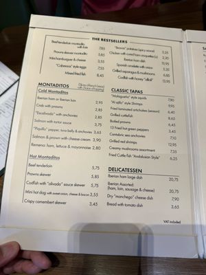 Menu photo 1 Ciutat Comtal Barcelona, B