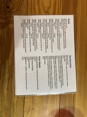 Menu photo 1 Hometown Pizza Jewett, TX