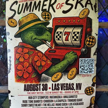 Grey Witch - I do think ska/rockabilly may be their primary crowd & live concert music focus (several 'ska' women there the evening I ate there). - Pizza Near Me - Henderson, Nevada