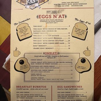 Eggs N'at - Breakfast & Brunch Near Me - Coraopolis, Pennsylvania