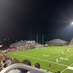 Rip Hewes Stadium - Middle Home-Side Seating View