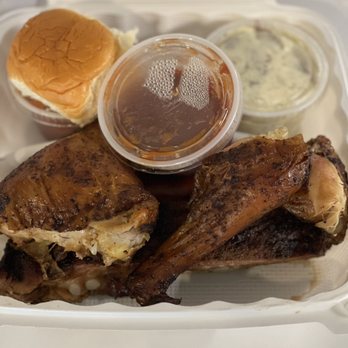Jon Jon's - 1. One Hot Link, 1 Piece of Chicken and 1 Rib Lunch Combination - Barbeque Near Me - San Jose, California Jon Jon's - 1. One Hot Link, 1 Piece of Chicken and 1 Rib Lunch Combination - Barbeque Near Me - San Jose, California