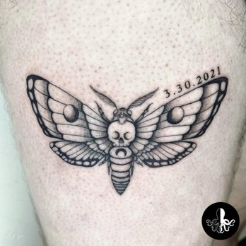 Ink Spa - death moth tattoo fine line - Tattoo Near Me - Boise, Idaho Ink Spa - death moth tattoo fine line - Tattoo Near Me - Boise, Idaho