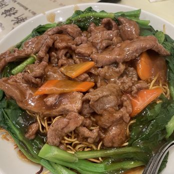 Wu's Wonton King - Beef pan fried noodles - Cantonese Near Me - New York, New York Wu's Wonton King - Beef pan fried noodles - Cantonese Near Me - New York, New York