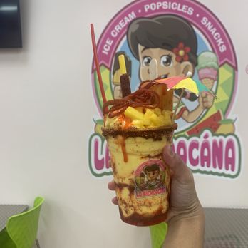 La Michoacána - mangonada - probably my new favorite thing in the WORLD - Ice Cream & Frozen Yogurt Near Me - Kenner, Louisiana