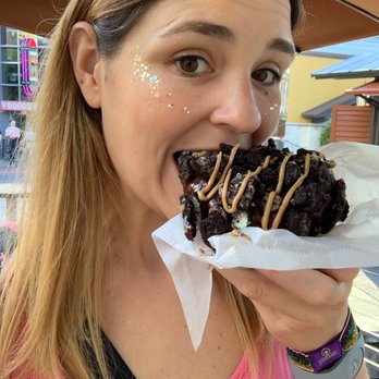 Voodoo Doughnut - Oreo donut completely vegan!!! - Bakeries Near Me - Orlando, Florida Voodoo Doughnut - Oreo donut completely vegan!!! - Bakeries Near Me - Orlando, Florida