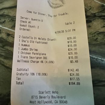 Scarlett - Bill - Italian Near Me - West Hollywood, California Scarlett - Bill - Italian Near Me - West Hollywood, California