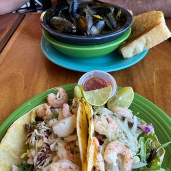 Barnacle Bistro - The best muscles and fish tacos Curried cider mussels Brazilian seafood tacos - American Near Me - Gold Beach, Oregon Barnacle Bistro - The best muscles and fish tacos Curried cider mussels Brazilian seafood tacos - American Near Me - Gold Beach, Oregon