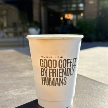 Thousand Hills Coffee - Americano - Coffee & Tea Near Me - Charlotte, North Carolina
