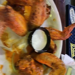 Undercooked flabby $15.00 wings
