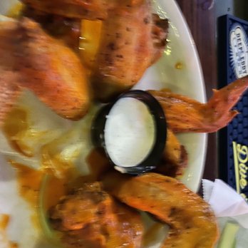 The Peanut - Undercooked flabby $15.00 wings - Sports Bars Near Me - Mission, Kansas