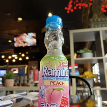 Izzi Korean Kitchen - Ramune peach drink - Korean Near Me - Orlando, Florida Izzi Korean Kitchen - Ramune peach drink - Korean Near Me - Orlando, Florida