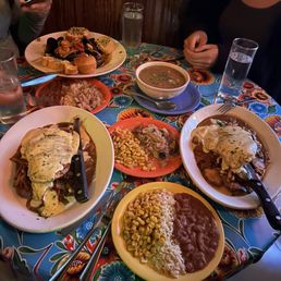 Cajun Bouillibaisse, Chicken Pontalba, seafood gumbo Cajun Bouillibaisse, Chicken Pontalba, seafood gumbo
