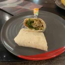 Vegetarian Chik'n Wrap Vegetarian Chik'n Wrap