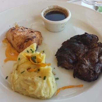 Chart House - The food was a huge disappointment. Three day old looking braised rib, sub-par salmon, cafeteria potatoes, amateur plating. - Seafood Near Me - San Antonio, Texas