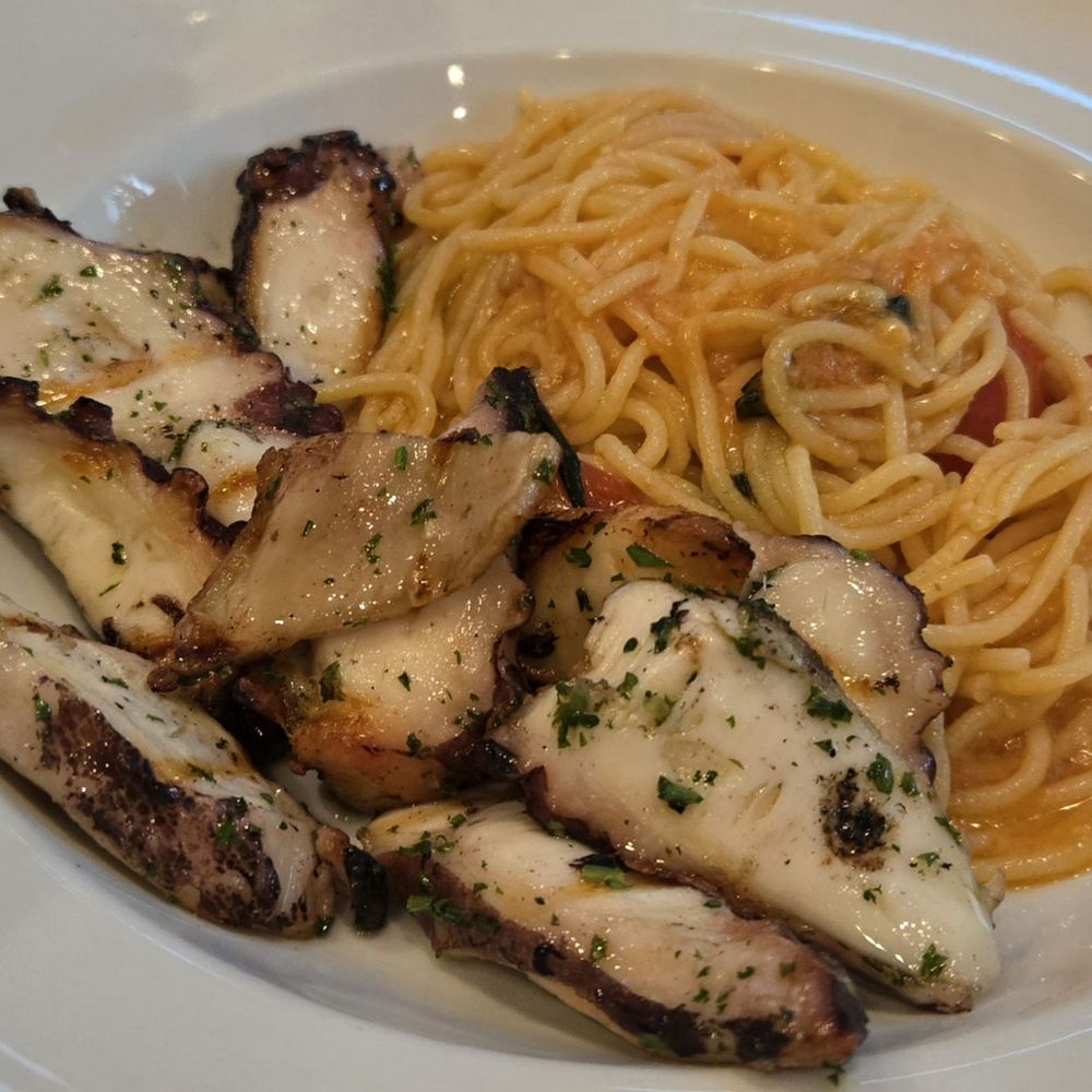 Octopus spaghetti Octopus spaghetti