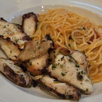 Davanti Ristorante - Octopus spaghetti - Italian Near Me - Houston, Texas Davanti Ristorante - Octopus spaghetti - Italian Near Me - Houston, Texas