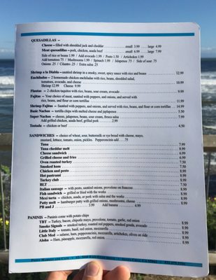 Menu photo 7 The Point Market Santa Cruz, CA