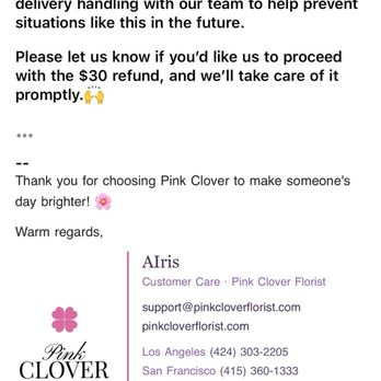 Pink Clover - Florists Near Me - Los Angeles, California Pink Clover - Florists Near Me - Los Angeles, California