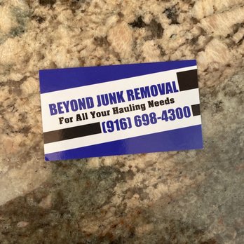 Beyond Junk Removal - Junk Removal & Hauling Near Me - Elk Grove, California