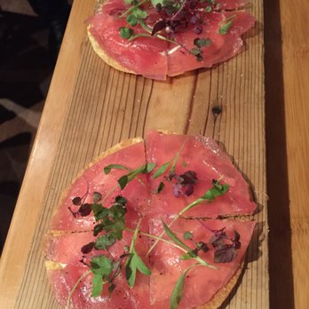 BondST - A sushi pizza-like appetizer - Japanese Near Me - New York, New York