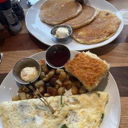 Omelette pancakes