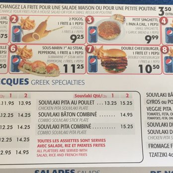 Niko's Pizza & Deli - Picture of the menu - Pizza Near Me - Montreal, Quebec Niko's Pizza & Deli - Picture of the menu - Pizza Near Me - Montreal, Quebec