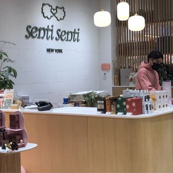 Senti Senti - Front Counter of Senti Senti - Cosmetics & Beauty Supply Near Me - Brooklyn, New York