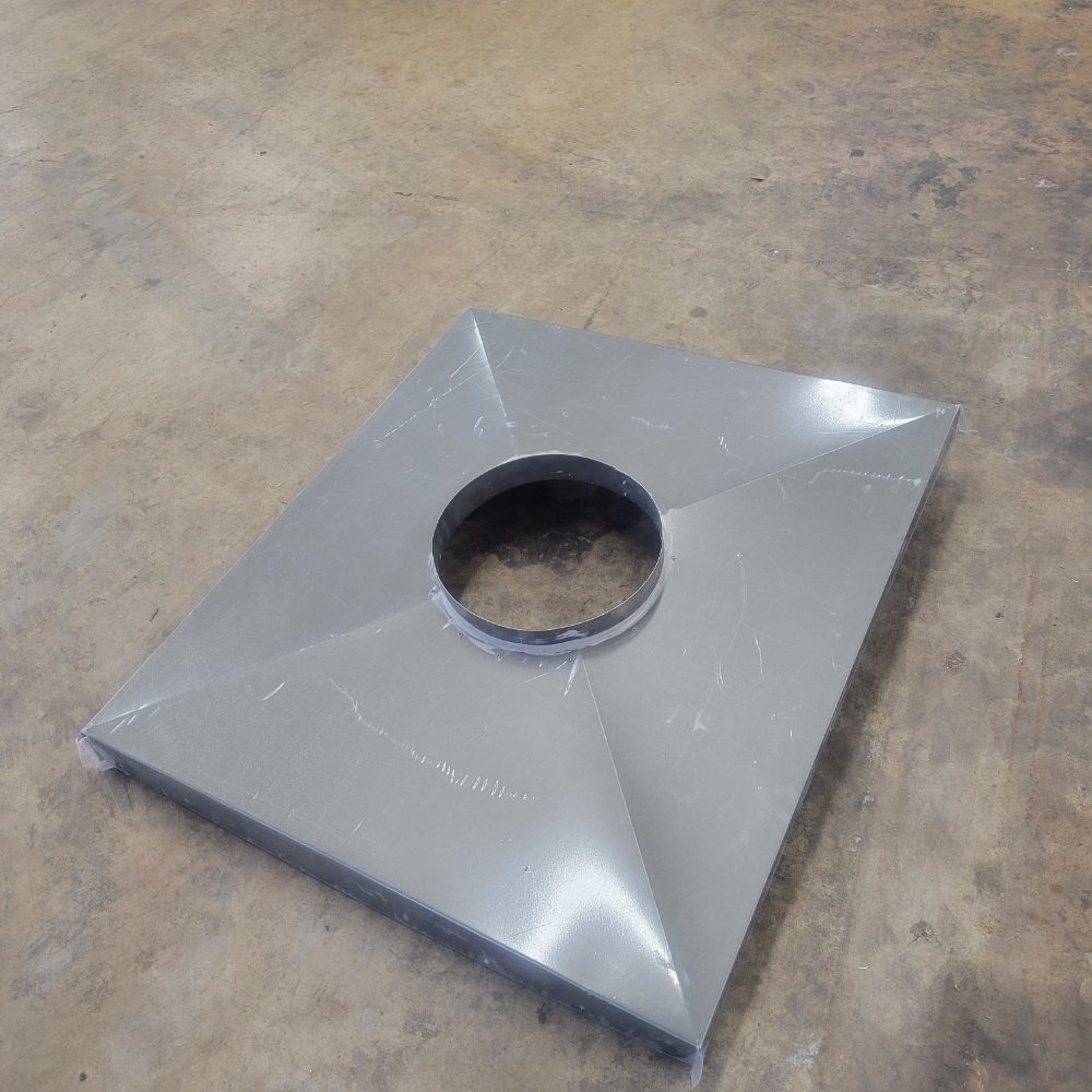 Slide of Metal Roof Production