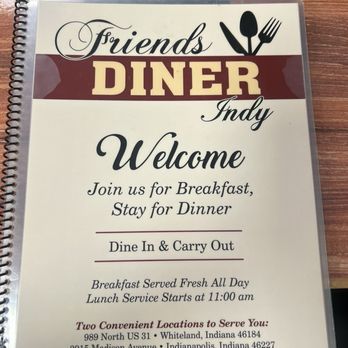 Friend’s Diner - Menu December 2025 - Diners Near Me - Indianapolis, Indiana Friend’s Diner - Menu December 2025 - Diners Near Me - Indianapolis, Indiana