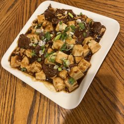 Ma Po Tofu with beef